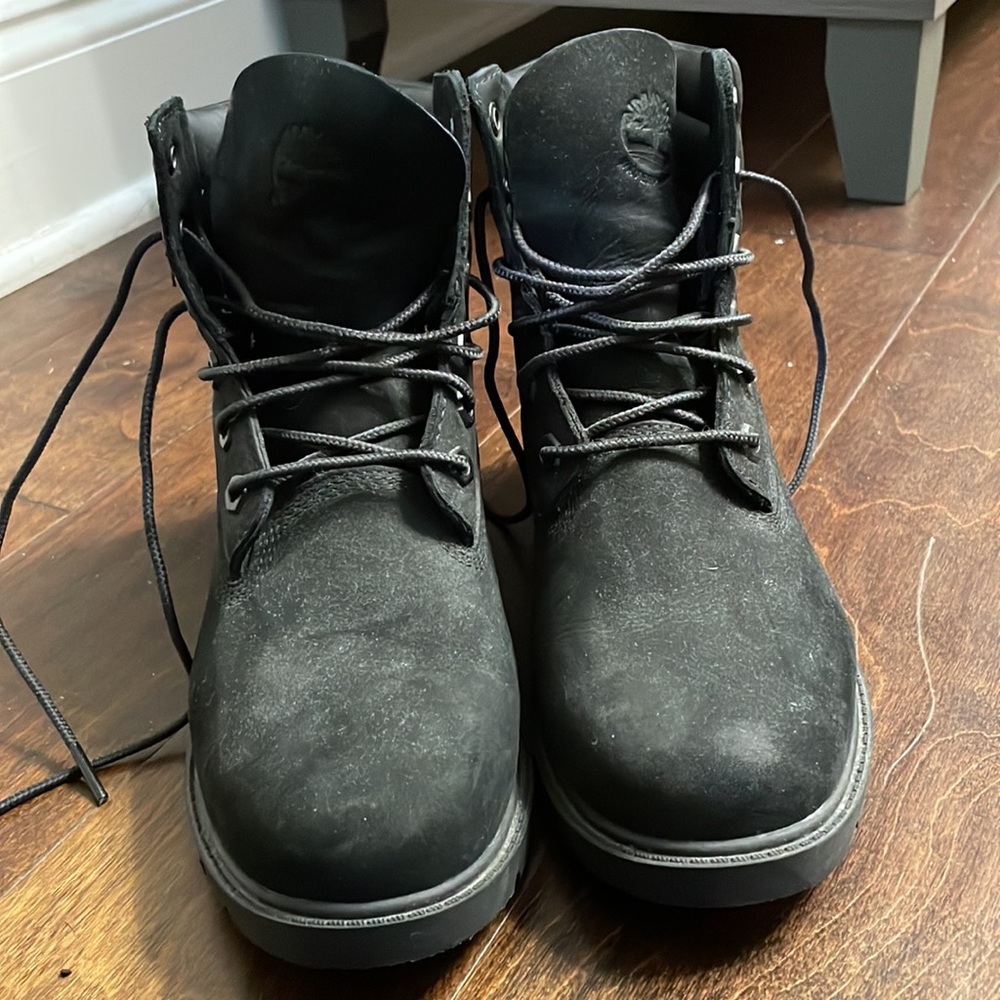 Timberland | Black Timberlands Hiking/Snow Boots Women Size 6. EUC